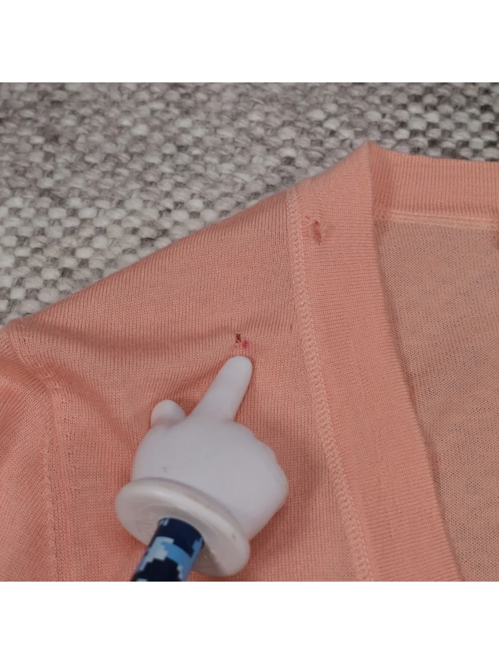 Tory Burch hem features